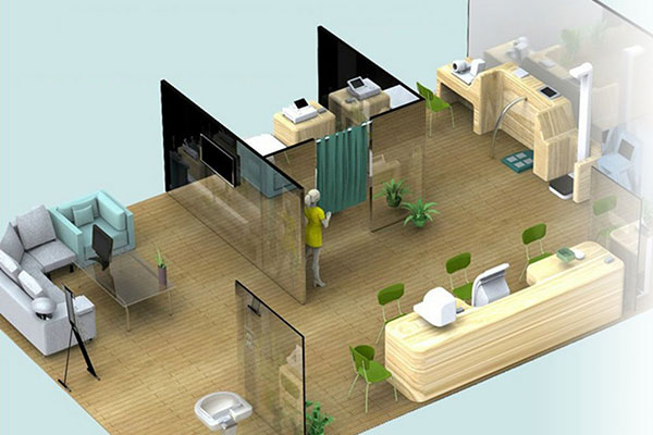 健康小屋對傳輸分站點進行身份安全認證 健康小屋對傳輸分站點進行身份安全認證